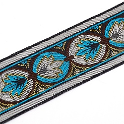 Вышивка полиэфирными лентами&nbsp;LS-OCOR-WH0033-41