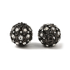 Бусины из сплава и страза RB-D260-B