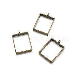 Сплав открытая задняя рамка большие подвески&nbsp;LS-PALLOY-TA0021-02AB