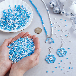 4200шт 7 стиля стеклянный бисер&nbsp;SEED-PH0002-54