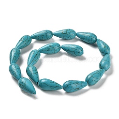 Fili di perline howlite sintetico&nbsp;TURQ-F018-05B