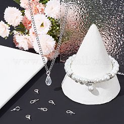 10 шт. 925 серебряных шурупа для крепления колышков STER-BBC0008-51P