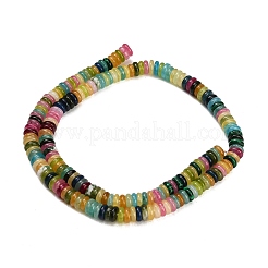Chapelets de perles en jade blanc naturel teinté&nbsp;GG-CBA47A4-C02-2X6MM
