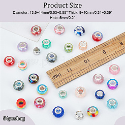 Европейские бусины из акрила FPDL-NB0001-06