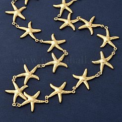 Пляжные ожерелья из нержавеющей стали 304 с морскими животными для женщин&nbsp;NJEW-G178-04G-03