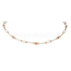 Натуральный Malaysia нефрита ожерелья NJEW-JN05339-03