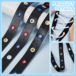 14.6~15 ярд плоских шнуров из искусственной кожи LC-GA0001-01