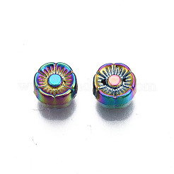 Бусины из сплава цвета радуги PALLOY-S180-337