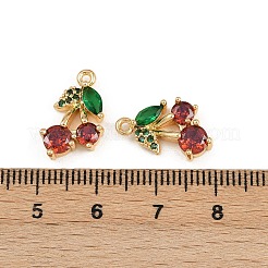 Ottone micro spianare pendenti zirconi&nbsp;KK-C115-03B-03G