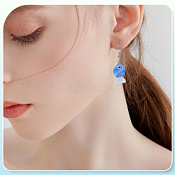 20шт ручной работы бусины лэмпворк&nbsp;LAMP-SC0001-71