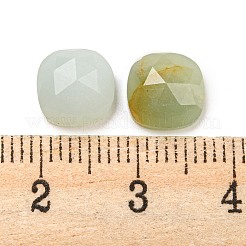 Amazonit Cabochons mit natürlichen Blüten&nbsp;G-M431-01M