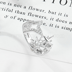925 перстень из стерлингового серебра с кубическими цирконами для женщин XR1793-2