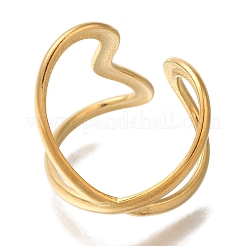 Кольца-манжеты из нержавеющей стали 304 RJEW-Z074-21G