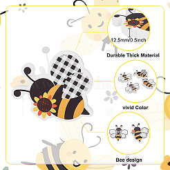 Украшения для выставок деревянной скульптуры AJEW-WH0554-93