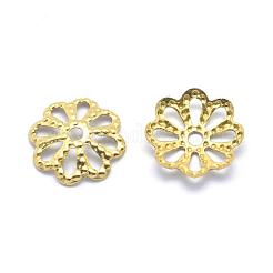 Шапочки и конусы для бусин KK-G319-02C-RS