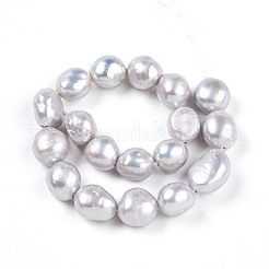 Нити из натурального культивированного пресноводного жемчуга PEAR-N014-09B-01