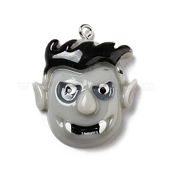 Подвески из непрозрачной смолы на хэллоуин&nbsp;X-RESI-B011-06