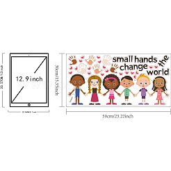 Наклейки на стену из пвх DIY-WH0228-243