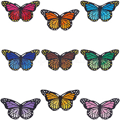 18 шт. 9-цветные полиэстеровые хлопковые нитки для вышивки&nbsp;PATC-CY0001-27