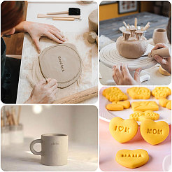Juegos de sellos de arcilla de plástico con letras minúsculas&nbsp;DIY-WH0591-269A