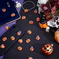 55 шт. Кабошоны из тыквенной смолы 3 видов&nbsp;RESI-OC0001-71