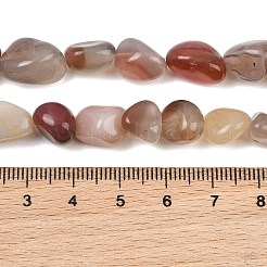 Filo di perline di agata naturale&nbsp;GG-CBA787B-A35