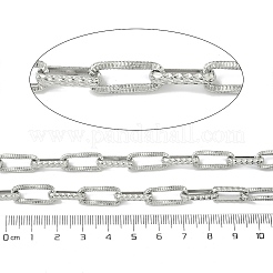 Текстурированные овальные звенья цепей из нержавеющей стали 304 CHS-Z005-03P