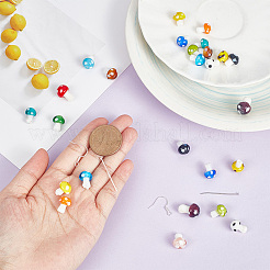 Набор для изготовления сережек в виде грибов своими руками&nbsp;DIY-SC0021-31