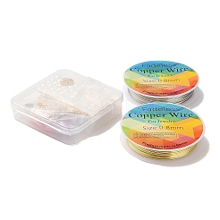 Наборы для изготовления сережек с цветком и птицей своими руками&nbsp;DIY-SZ0008-96