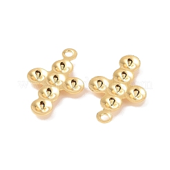Pendentifs en acier inoxydable 304 avec placage ionique (IP) et montures en strass&nbsp;LS-STAS-F293-09G