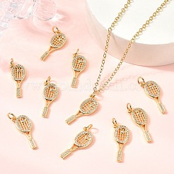 Pendentifs en laiton Shegrace avec zircon cubique transparent&nbsp;XGRQ3P840-624G