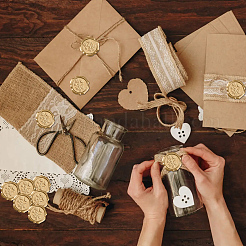 50шт. клейкие восковые наклейки DIY-CA0006-16D