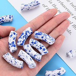 Непрозрачные акриловые бусины MACR-S372-001F-B05