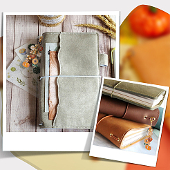 8 шт. подвесные украшения из сплава и акрила на День благодарения HJEW-SC0001-76D