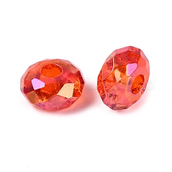 Perles européennes en acrylique transparente&nbsp;OACR-E033-25H
