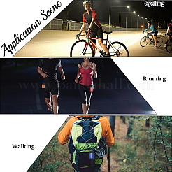 10 шт. 5-х цветные прямоугольные брелки из полиэстера с подвеской&nbsp;KEYC-CN0001-13