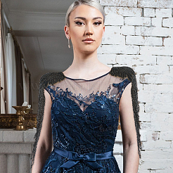 2 шт. эполеты с кисточками из смоляных бусин FIND-FH0016-57B