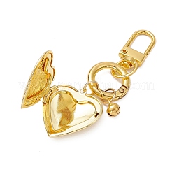 2 шт. 2 цвета 316 нержавеющая сталь медальон-подвеска в форме сердца украшения HJEW-JM02391