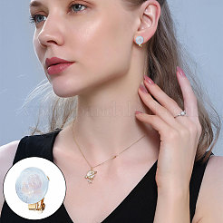 20 шт. ионное покрытие (IP) из нержавеющей стали 304 для сережек-клипс STAS-UN0044-04