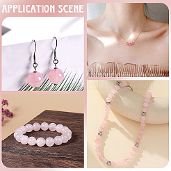 3 нити 3 стиля нити натуральных бусин из розового кварца G-PA0001-39