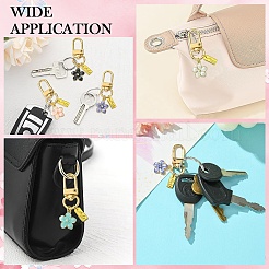 Подвесные украшения из сплава эмали&nbsp;HJEW-YW00002