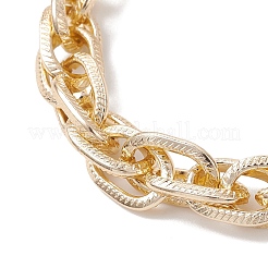 2 шт. 2 размера алюминиевых текстурированных веревочных цепей-удлинителей для сумок&nbsp;FIND-JF00162