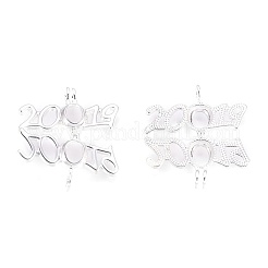 Подвески латуни медальон KK-F755-27S-NF