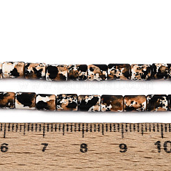 Синтетических нитей бирюзовые бусы&nbsp;TURQ-T005-01A-03