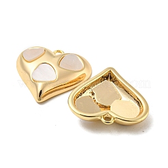 Латунные подвески с ракушкой&nbsp;KK-H460-13G