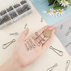 400 шт. 8 стиля 201 нержавеющая сталь рыболовный соединитель быстросменный безопасный замок FIND-FH0001-86