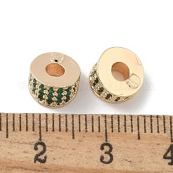 Латунные микро проложить кубических циркония шарики прокладки&nbsp;ZIRC-F141-03LG-01