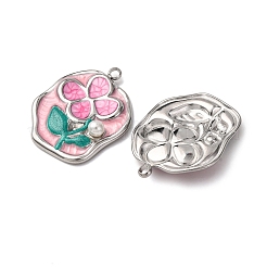 Pendentifs en acier inoxydable 304 émaillés&nbsp;STAS-P406-26A-P