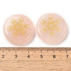 Natürlichen Rosenquarz Cabochon&nbsp;G-C158-03B