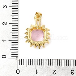 Стойки обшивки латунь микро проложить Циркон подвеску&nbsp;KK-P241-11G